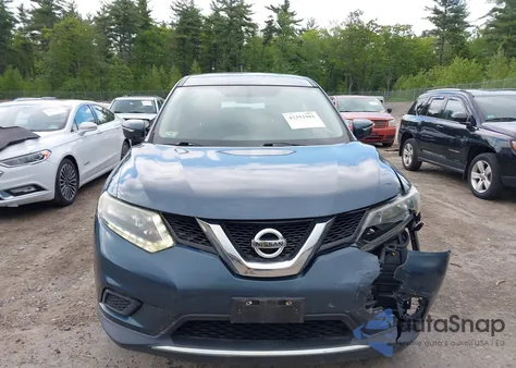 2014 Nissan Rogue S из США, поврежденный, VIN 5N1AT2MV1EC867003